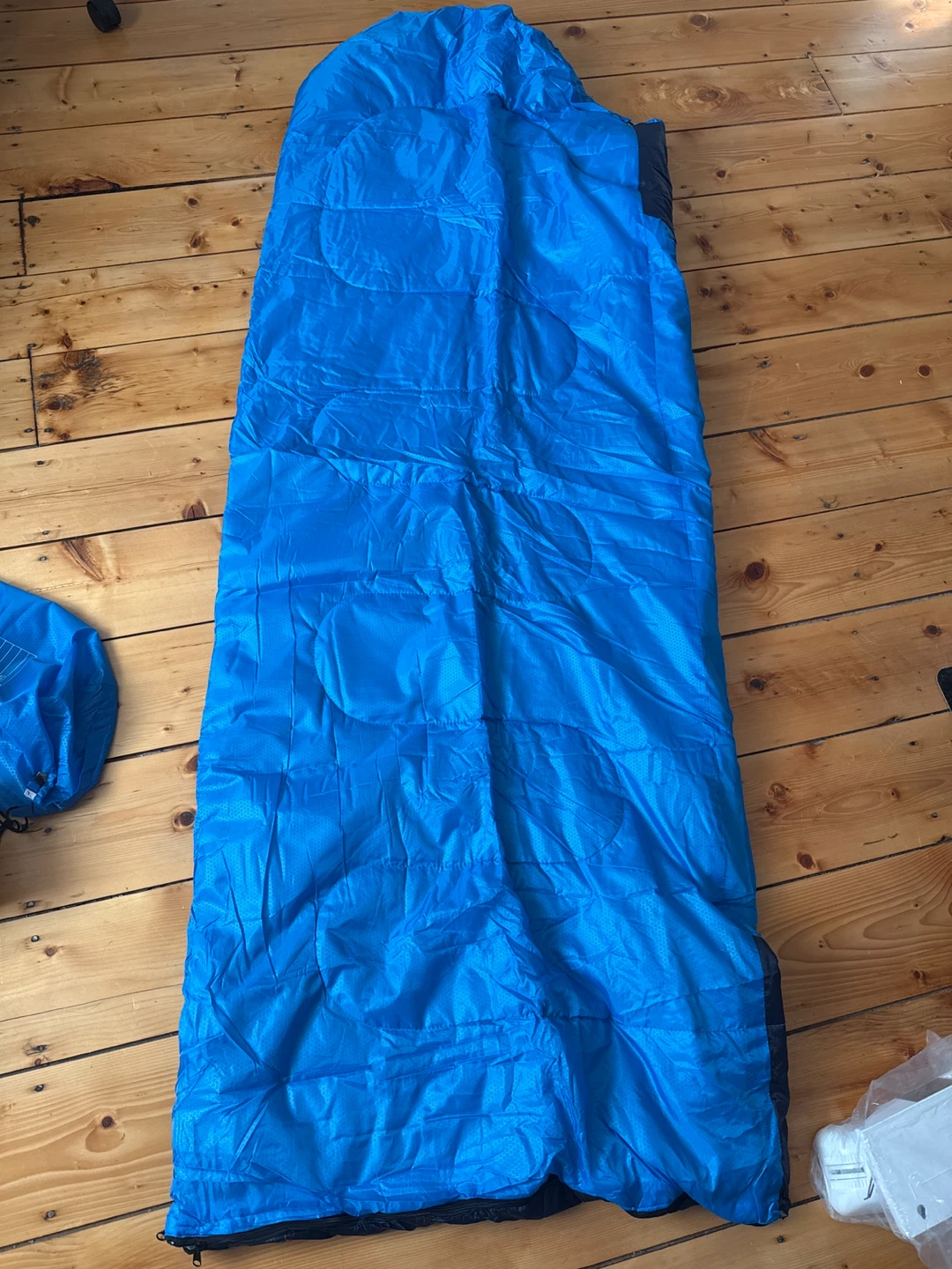 Blue Sleeping Bag (190+30)x80CM - photo 2
