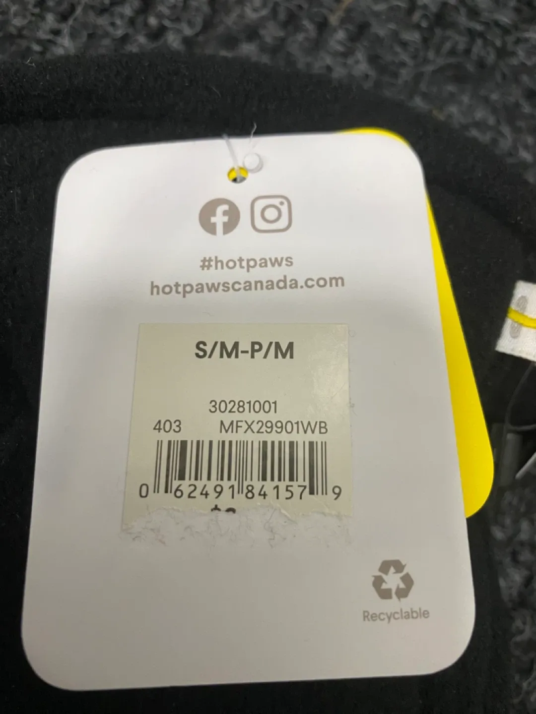 Hot Paws Comfy Gloves - Adult S/M - New image indicator(3)