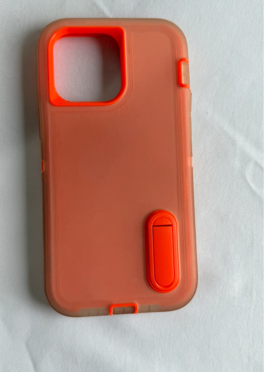 Pink/Orange iPhone 14 Pro Max Case with Stand - photo 2