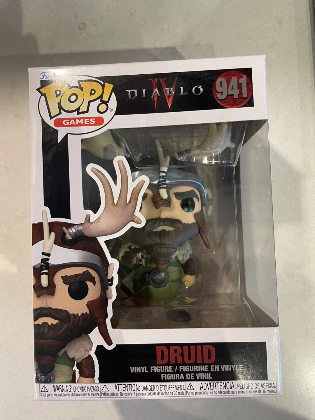 Funko Pop! Games Diablo IV Druid #941 thumbnail