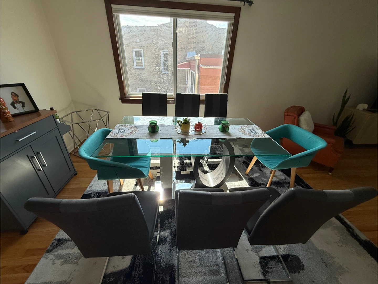 Dining Chairs - Set of 6 - Black - photo 3