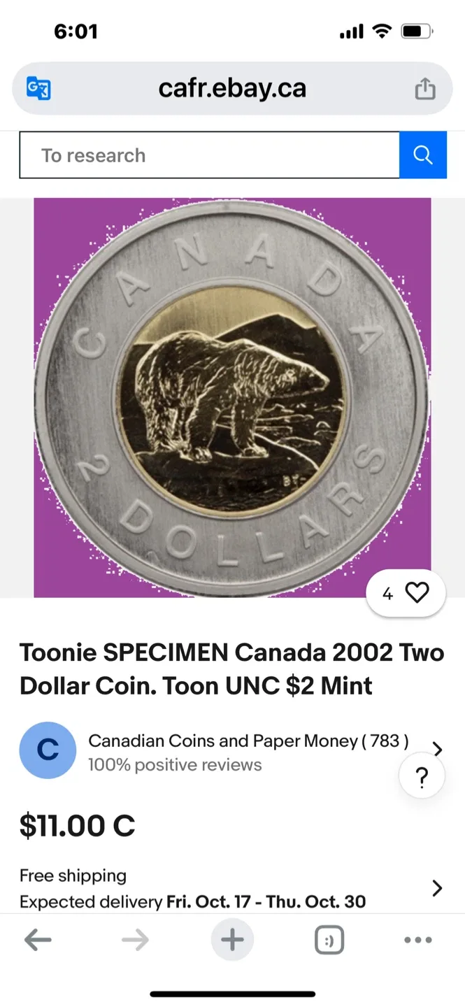 Canadian commemorative toonies and loonies details below image indicator(9)