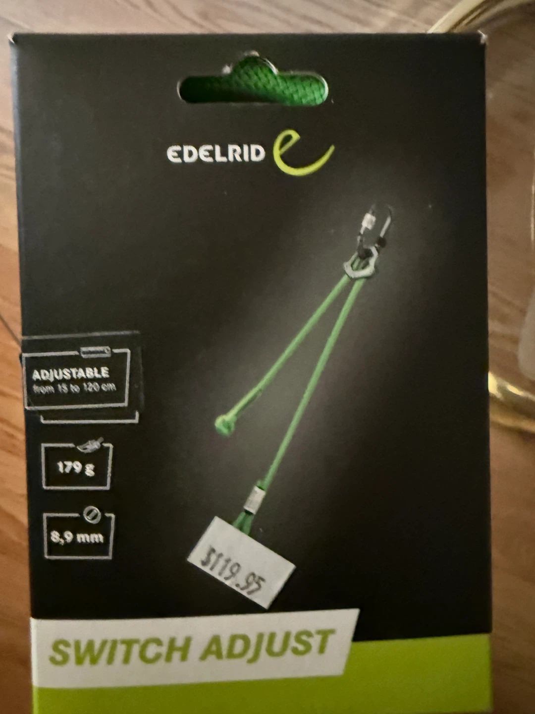Edelrid Switch Adjust Climbing Lanyard - New in Box!