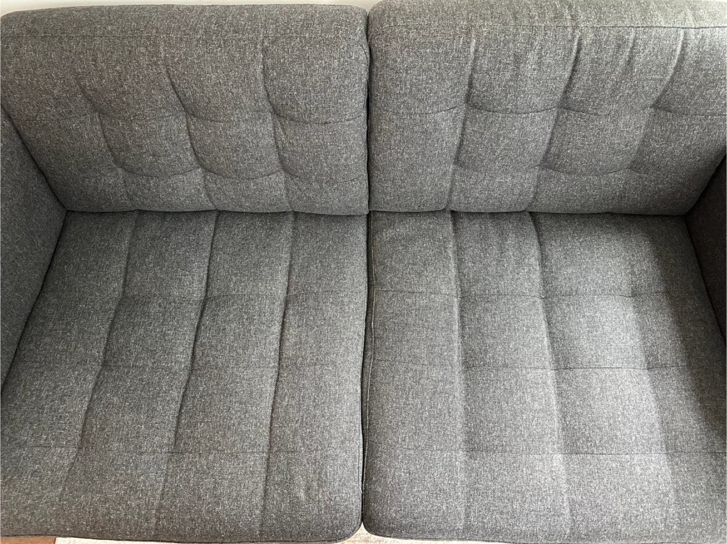 Dark Grey Loveseat - photo 3
