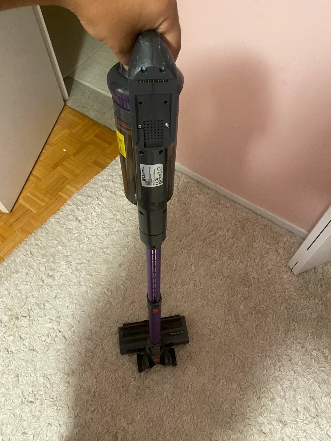 Wlupel Cordless Stick Vacuum - Purple image indicator(3)