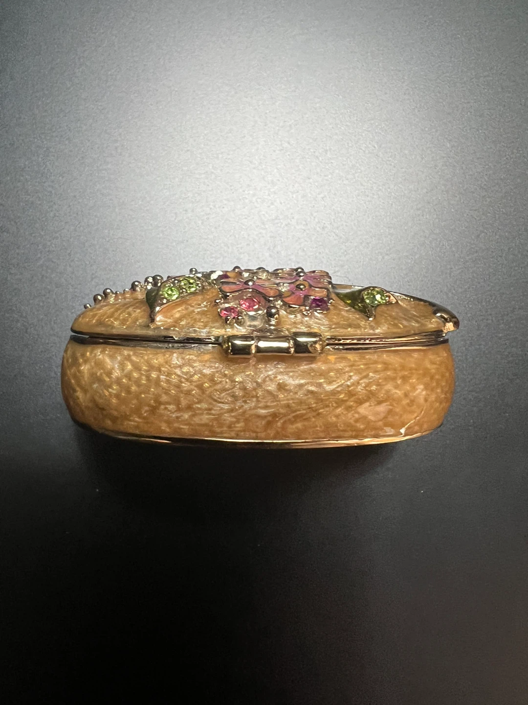 Vintage Floral Trinket Box by Monet. - photo 3
