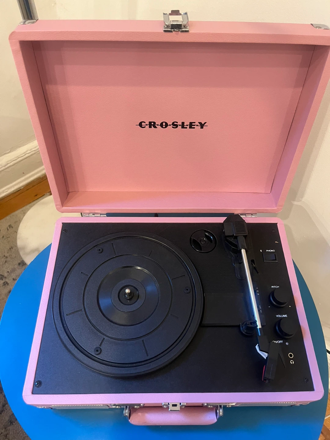 Crosley Pink Turntable