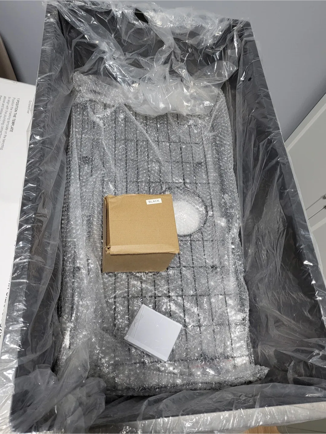 Black Stainless Steel Kitchen Sink – Single Bowl image indicator(4)