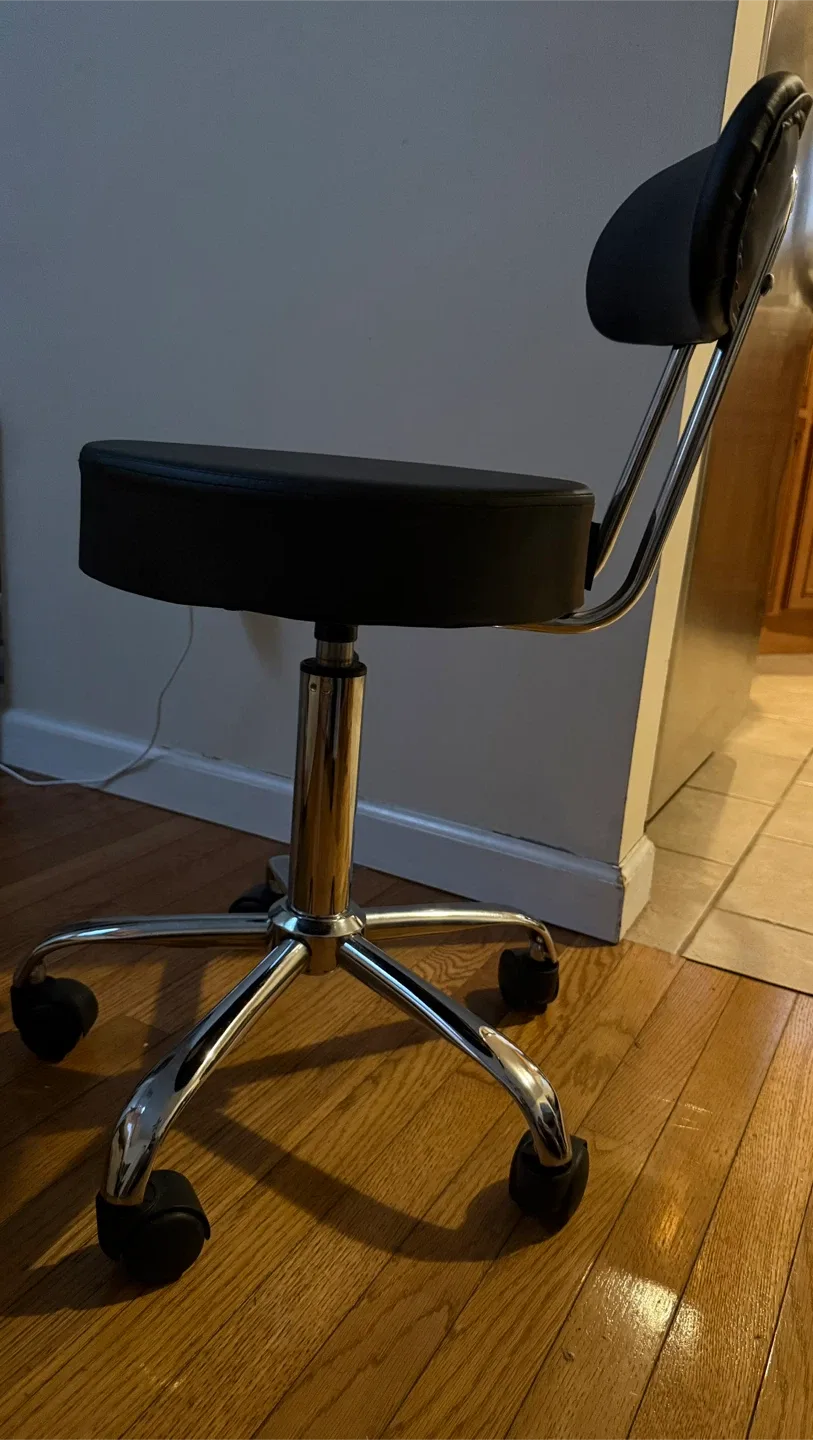 Rolling Swivel Salon Stool Chair image indicator(2)