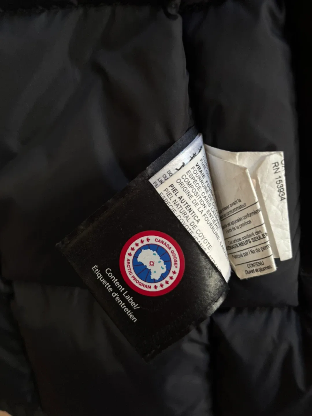 Canada Goose Parka - XS - Black image indicator(5)