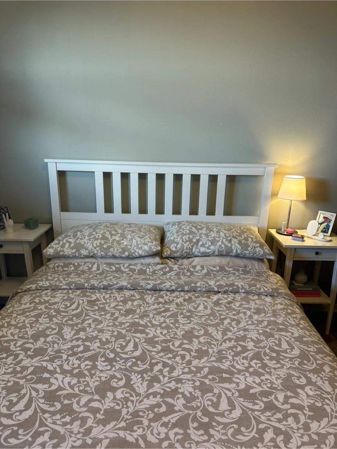 IKEA HEMNES White Bed Frame (Queen Size) image indicator(3)