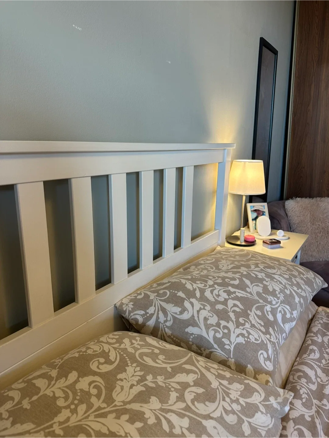 IKEA HEMNES White Bed Frame (Queen Size) image indicator(7)