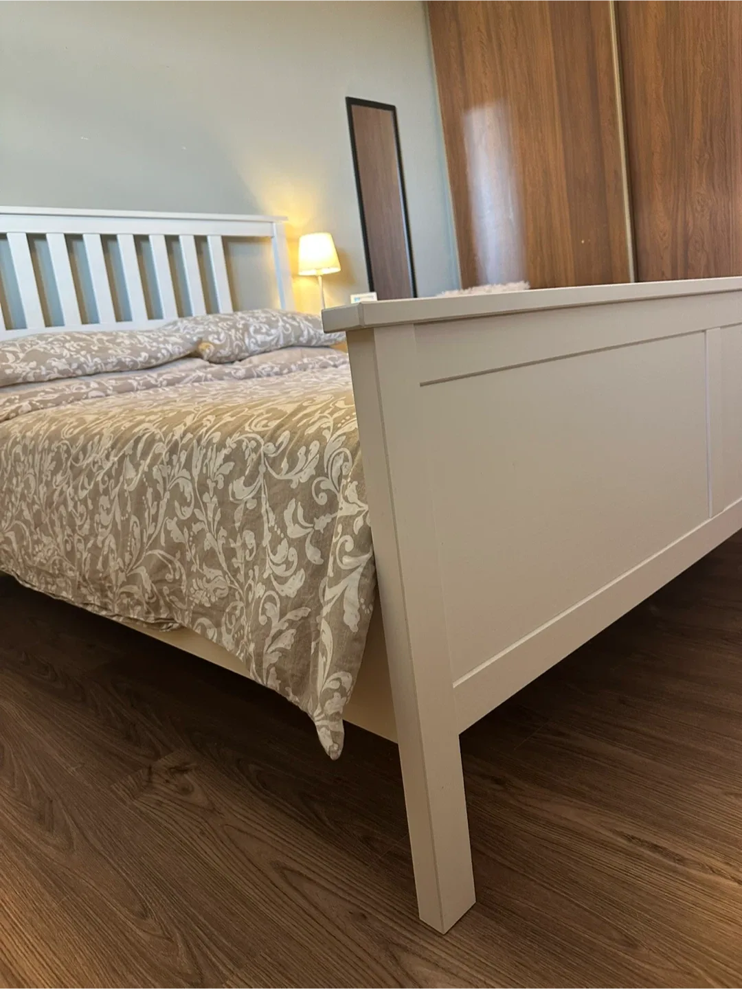 IKEA HEMNES White Bed Frame (Queen Size) image indicator(8)