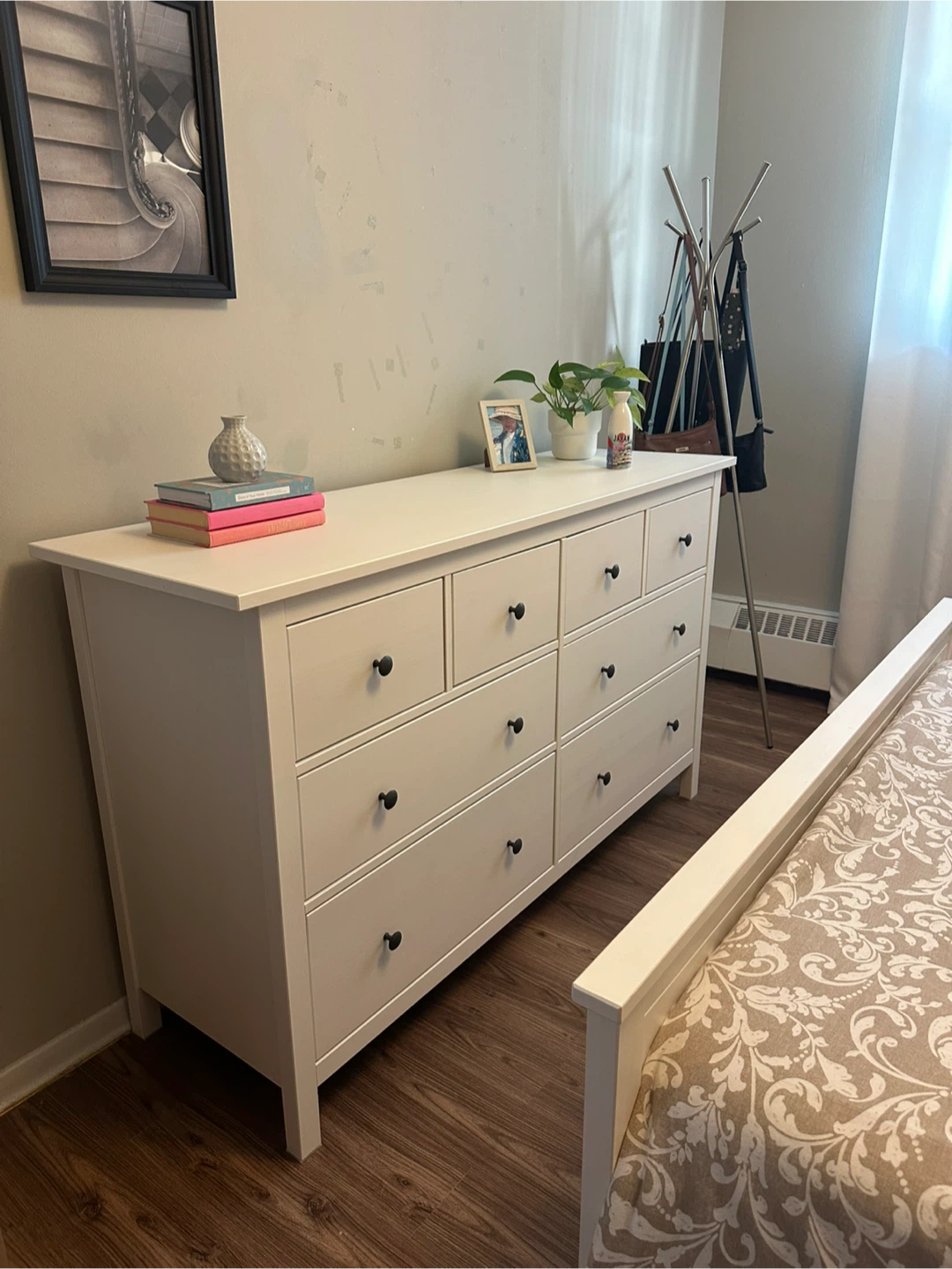 IKEA HEMNES White 8-Drawer Dresser - photo 2