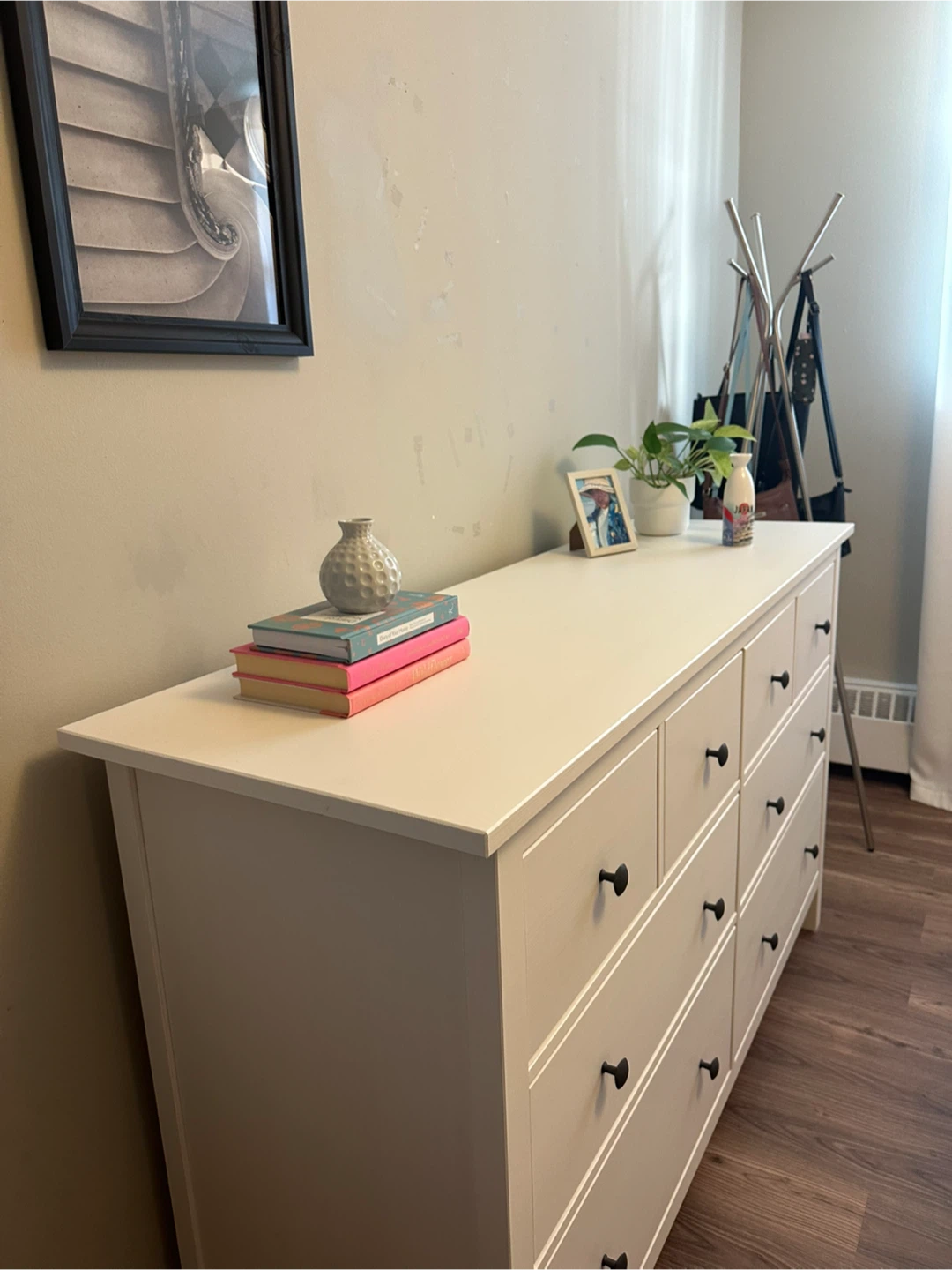 IKEA HEMNES White 8-Drawer Dresser - photo 3