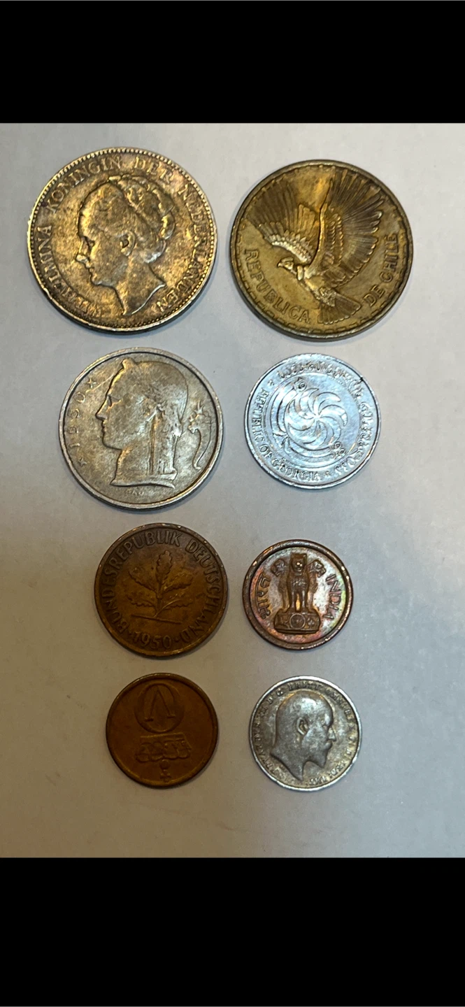 8 Collectible World Coins