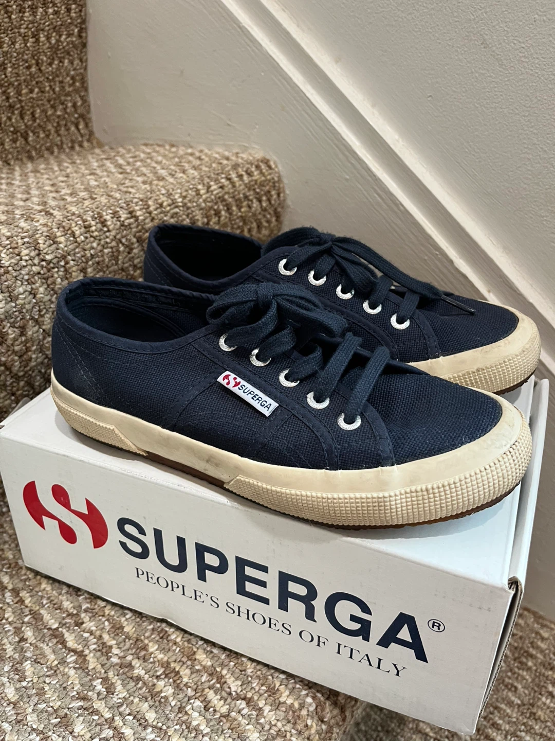 Superga 2750 Cotu Classic Navy -  Women US 6.5 - photo 2