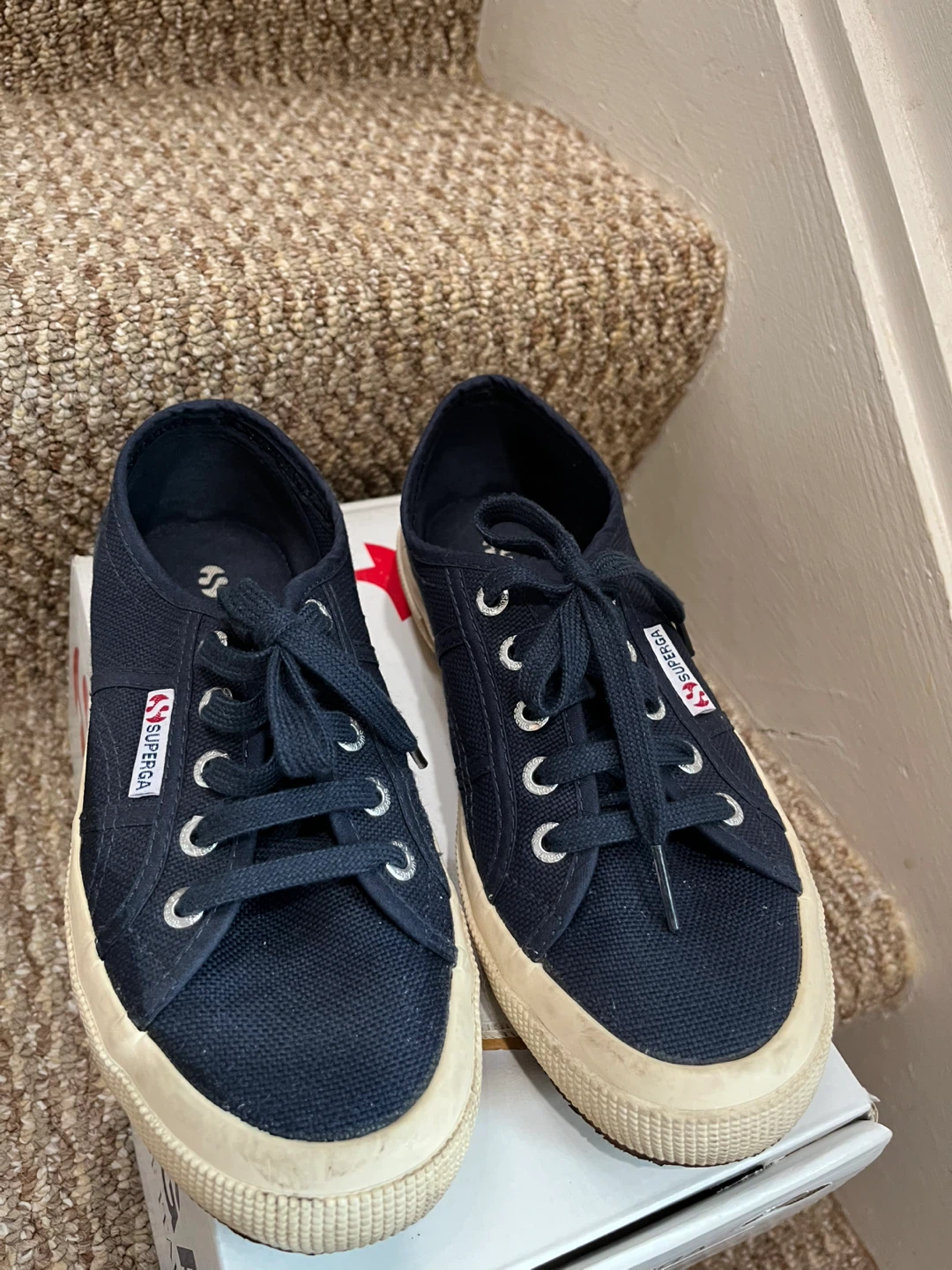Superga 2750 Cotu Classic Navy -  Women US 6.5