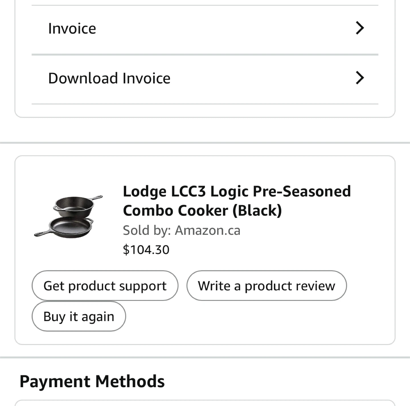 Lodge LCC3 Logic Pre-Seasoned Combo Cooker (Black) - photo 3