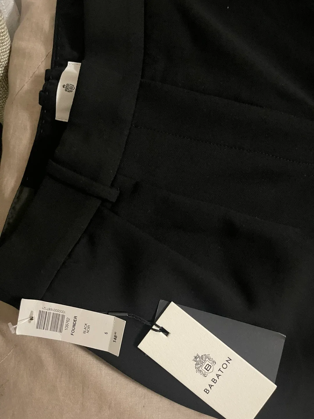 Babaton Founder Pants - Black, Size 6 image indicator(2)
