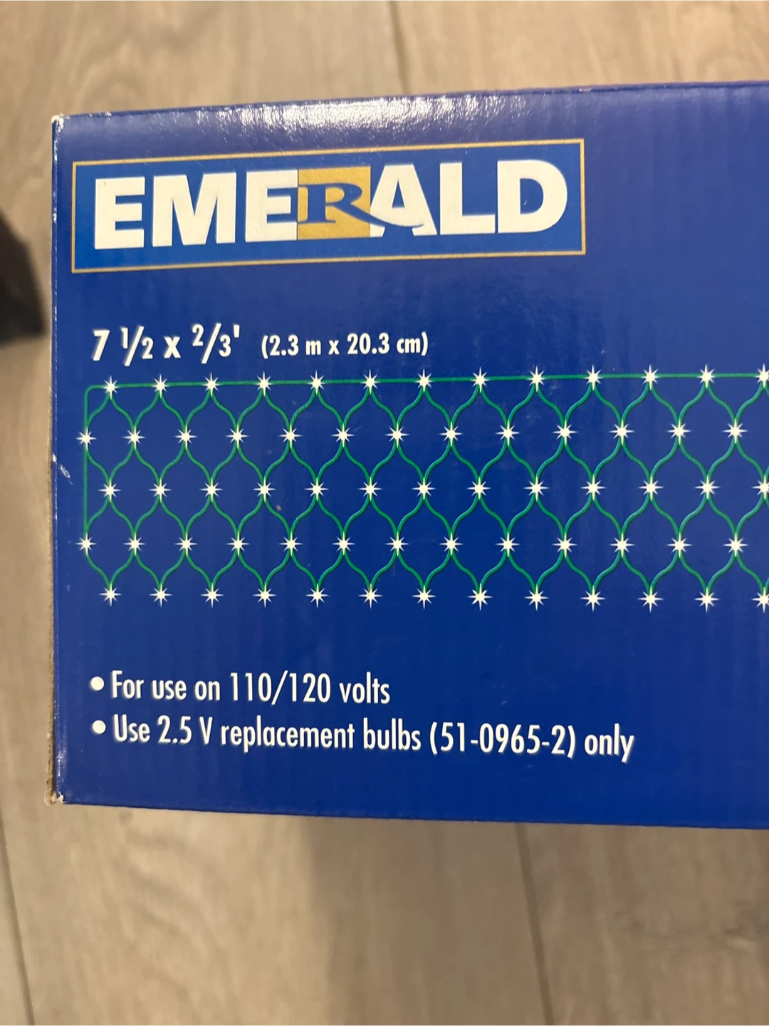 Emerald Christmas Decoration Outdoor Ribbon Lights - photo 3