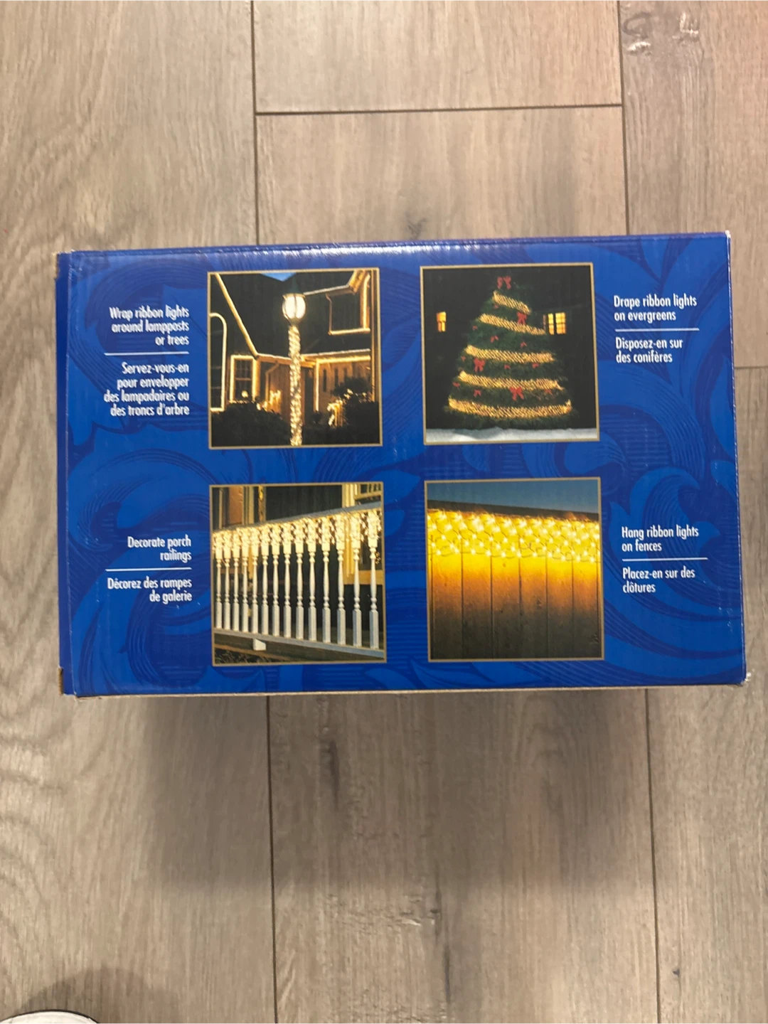 Emerald Christmas Decoration Outdoor Ribbon Lights - photo 4