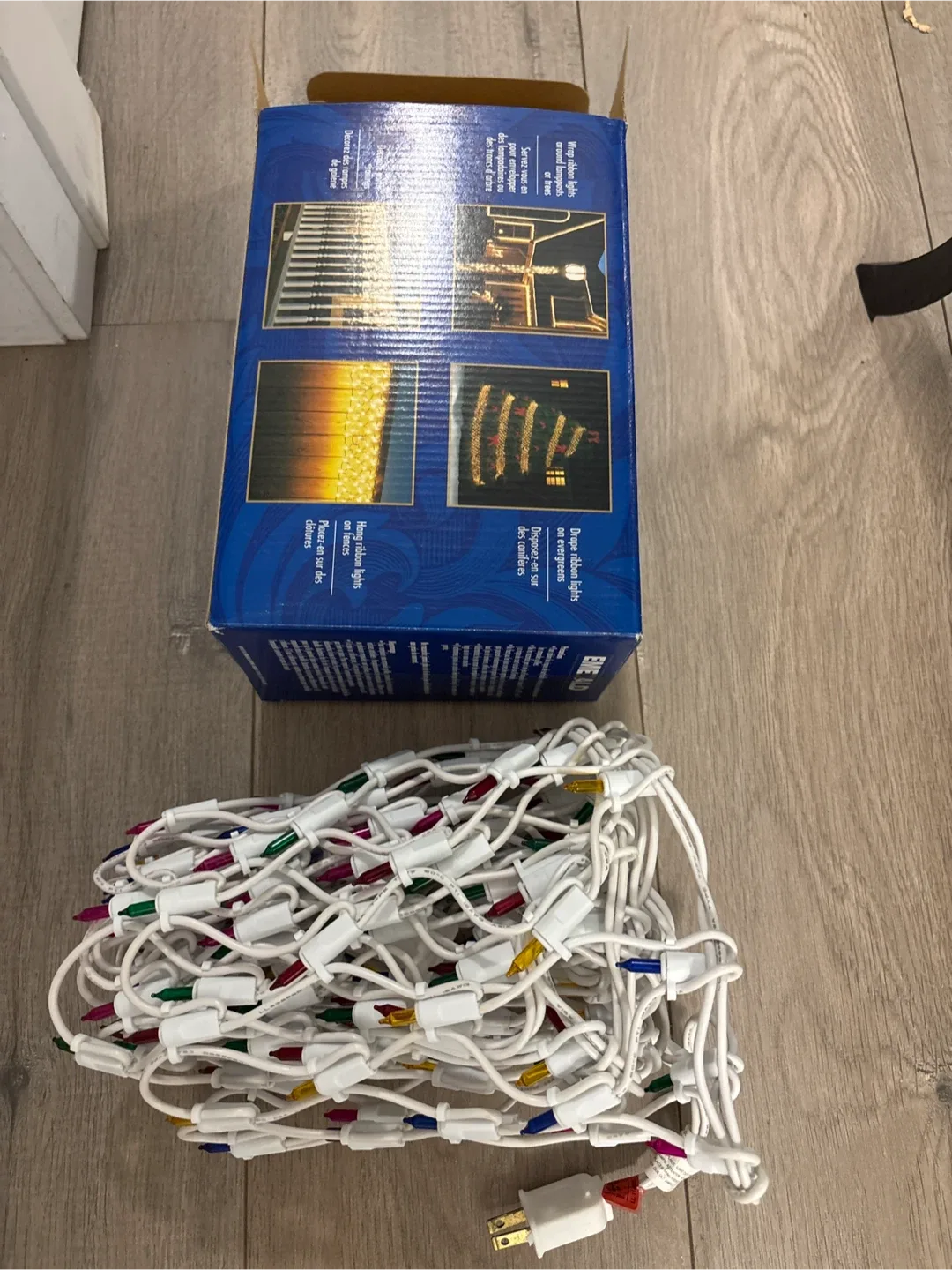 Emerald Christmas Decoration Outdoor Ribbon Lights image indicator(7)