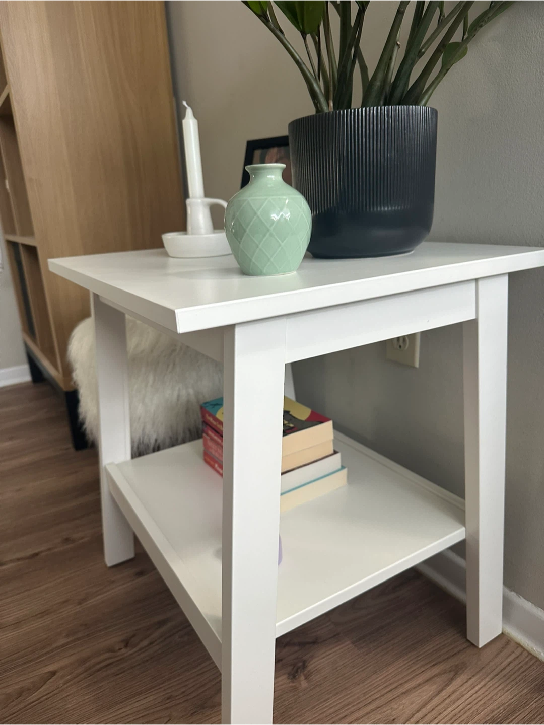 IKEA White Side Table - photo 3