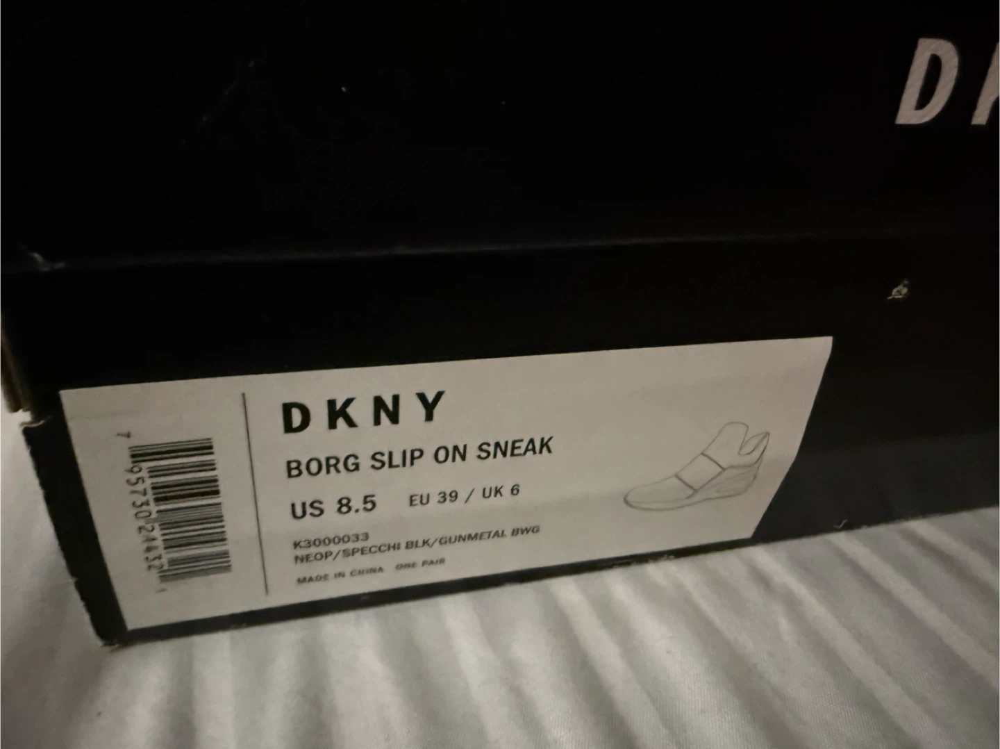 DKNY Borg Slip On Sneak US 8.5 - photo 2