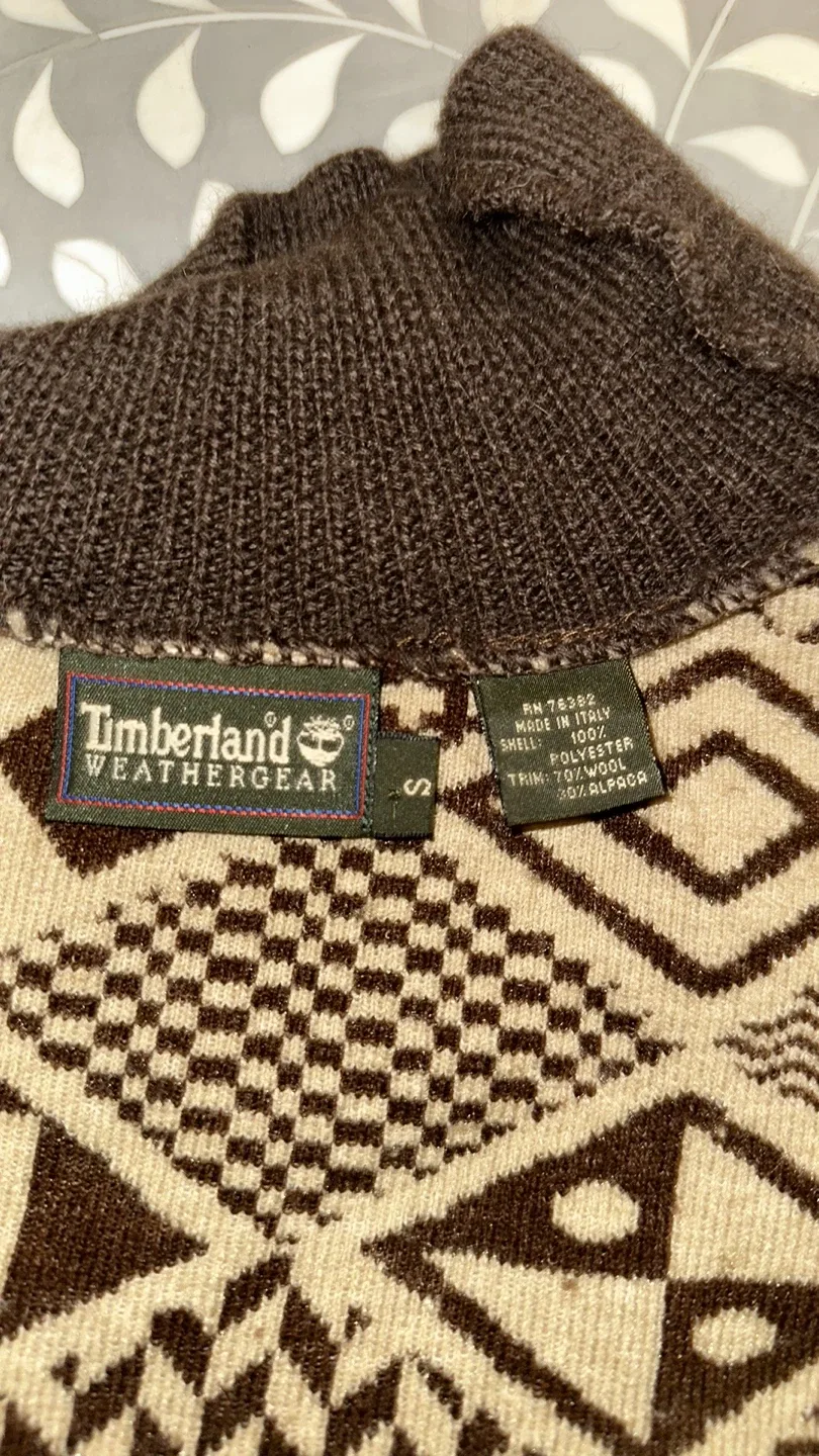 Timberland Brown/Beige Fleece Pullover, Small image indicator(6)