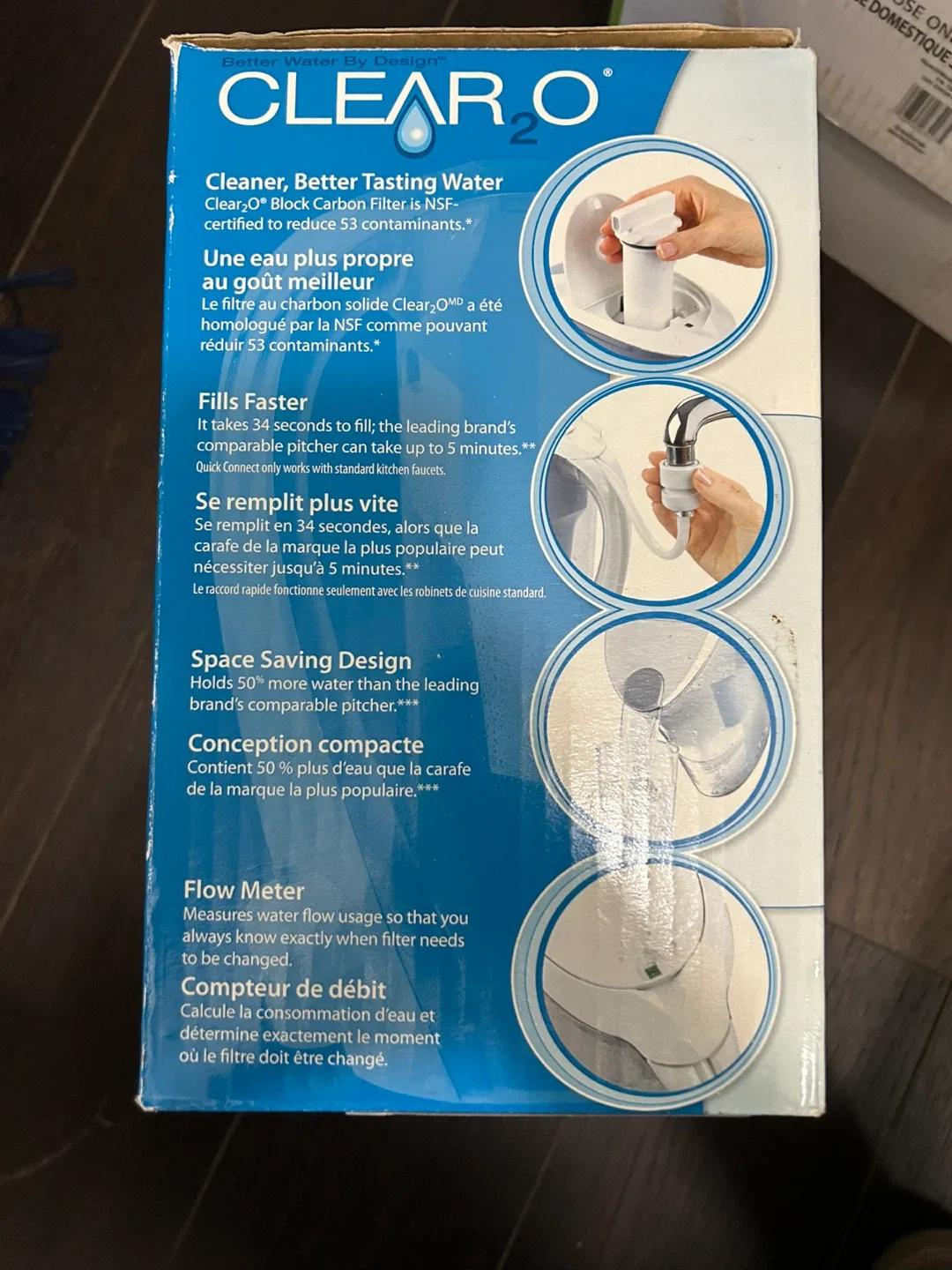 Clear2O Water Filtration Pitcher - Brand New! image indicator(2)