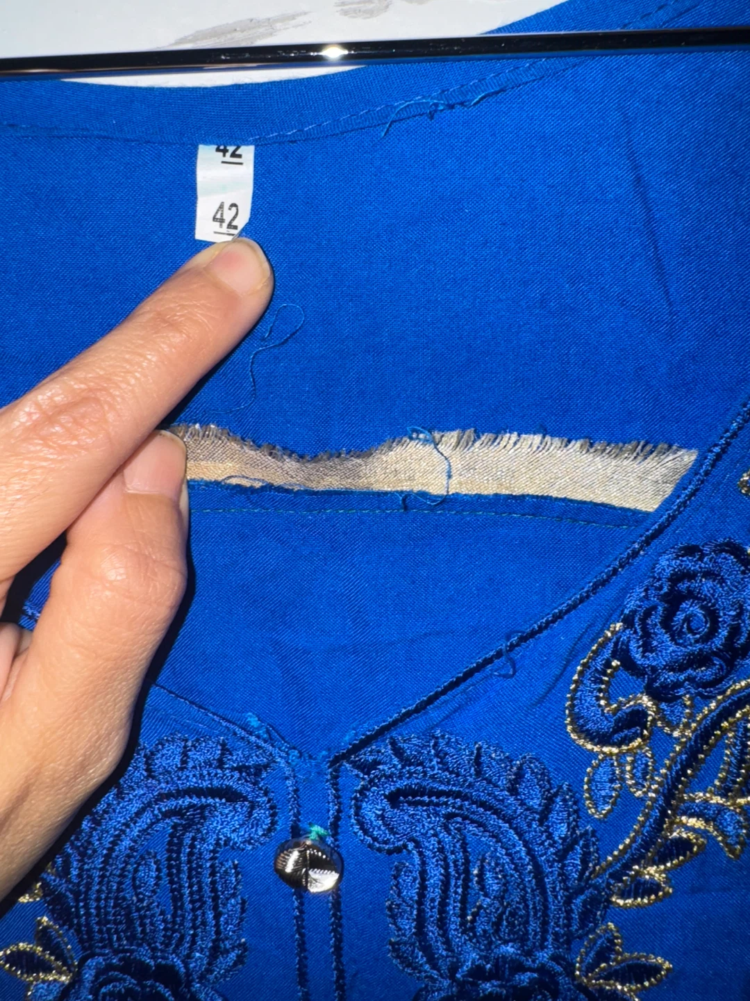 Blue Dress Size 42 - photo 2