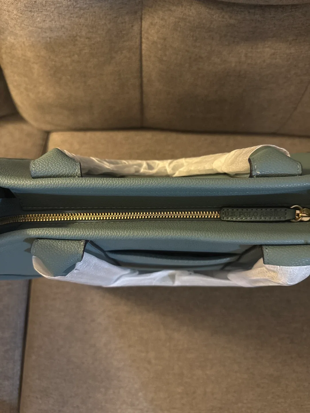 New US Polo Assn Tote Bag - Blue image indicator(3)