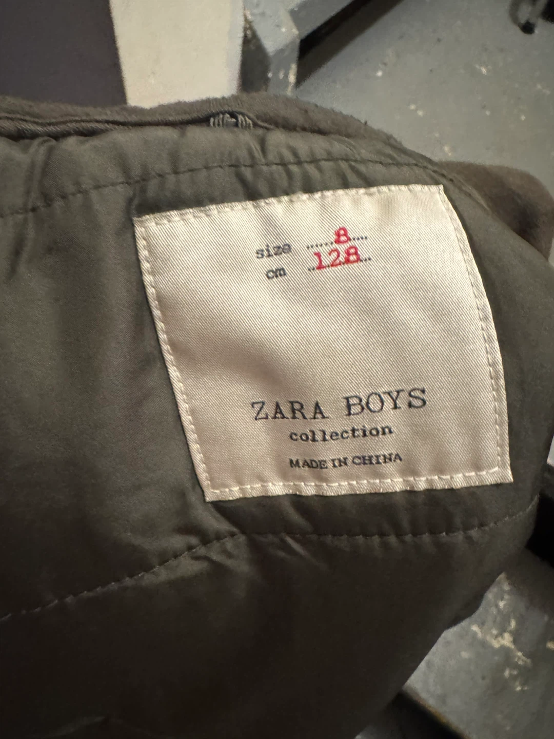 Zara Boys Orange Hooded Bomber Jacket - Size 8 - photo 2