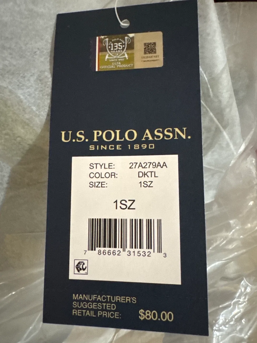 New US Polo Assn Tote Bag - Blue image indicator(6)