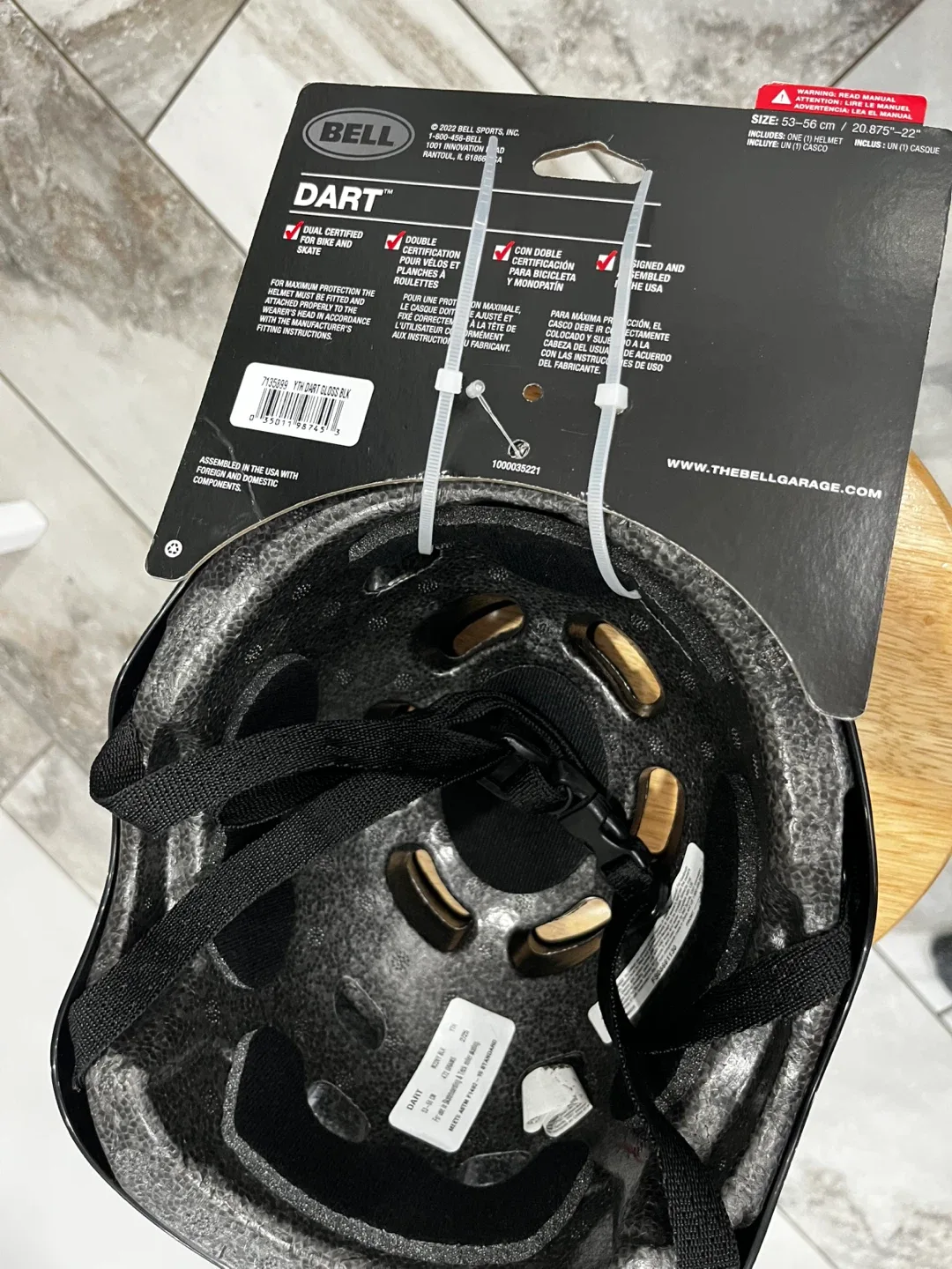 Brand New Bell Dart Helmet – Youth (Ages 8-14) image indicator(4)