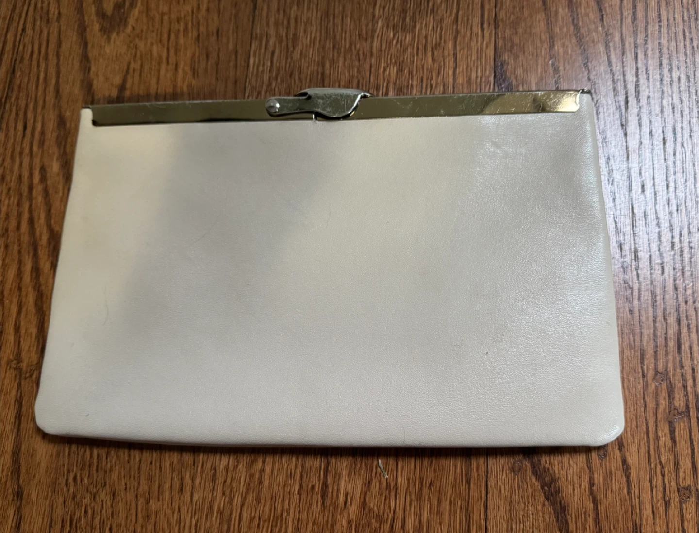 Etra Genuine Leather White Clutch Purse - photo 5