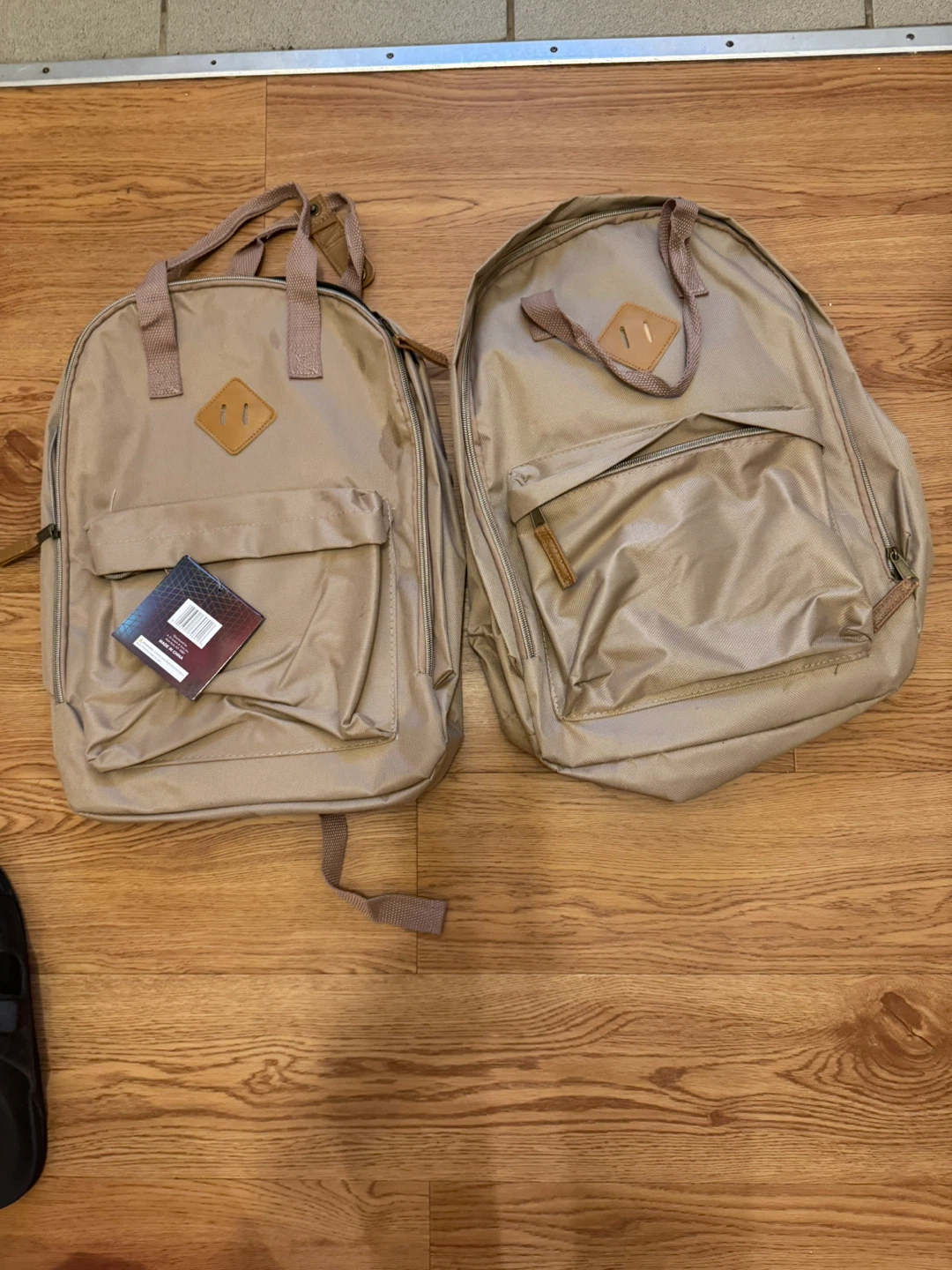 Brand new Beige Backpacks - Set of 2