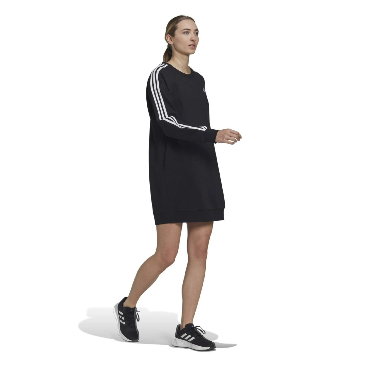 Adidas Women's 3S SWT DRE Black Size S