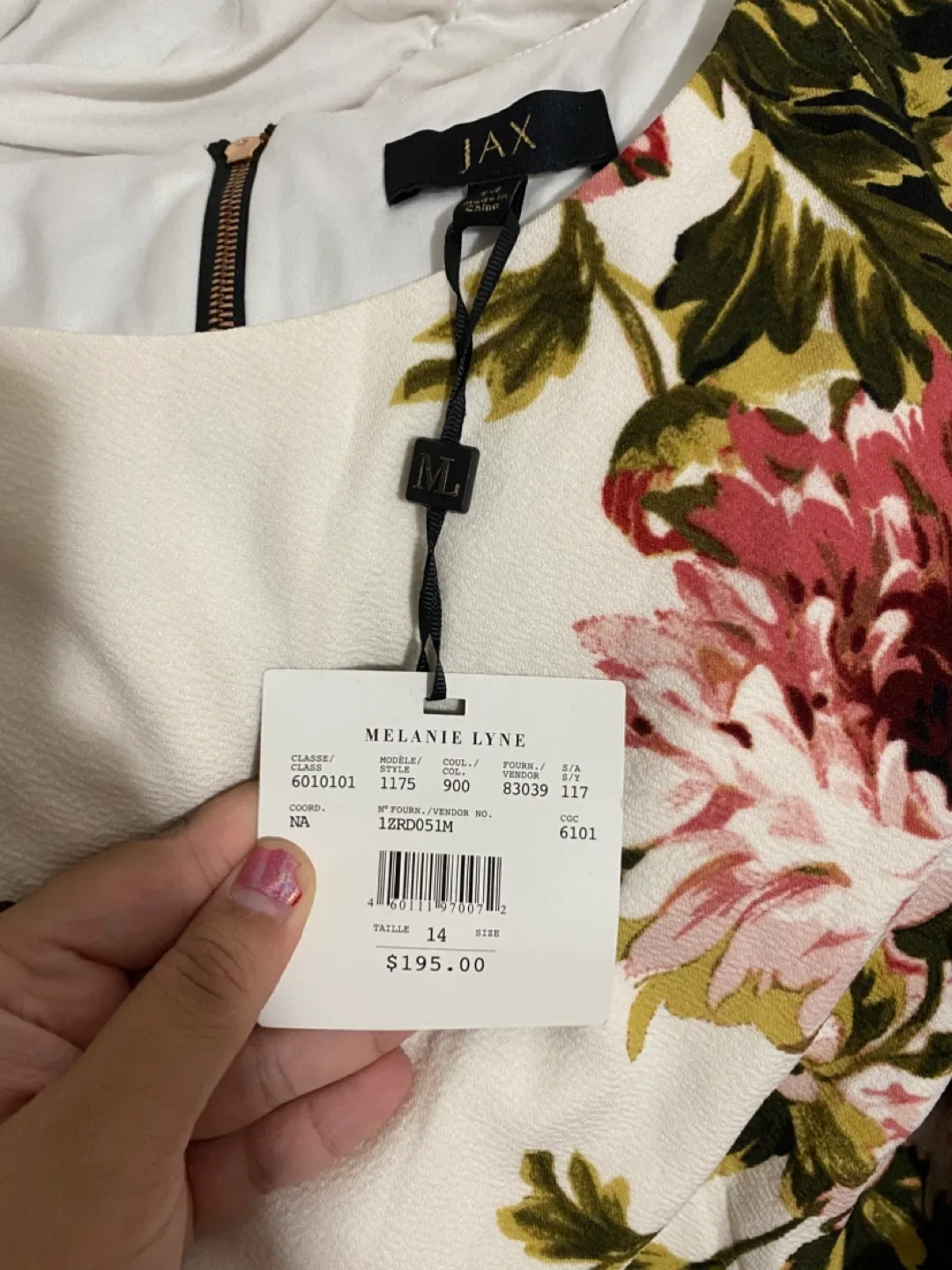 Melanie Lyne Floral Dress Size 14 image indicator(3)