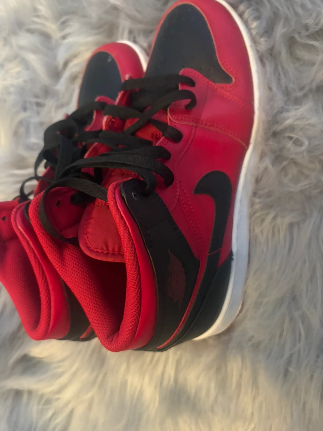 Nike Air Jordan 1 High Red/Black - photo 2