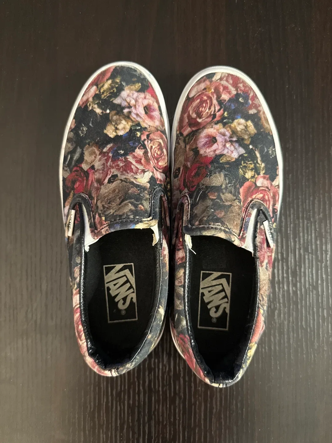 Vans Floral Slip-On Shoes thumbnail