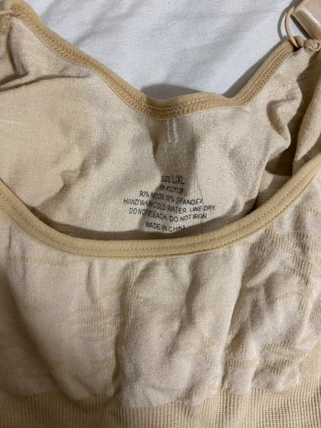 Shapewear Bodysuit Beige L/XL image indicator(3)