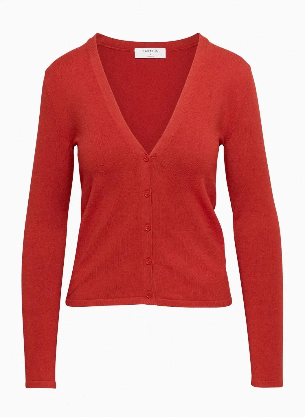 Babaton Belin Cardigan - XS - Orsa Red image indicator(4)