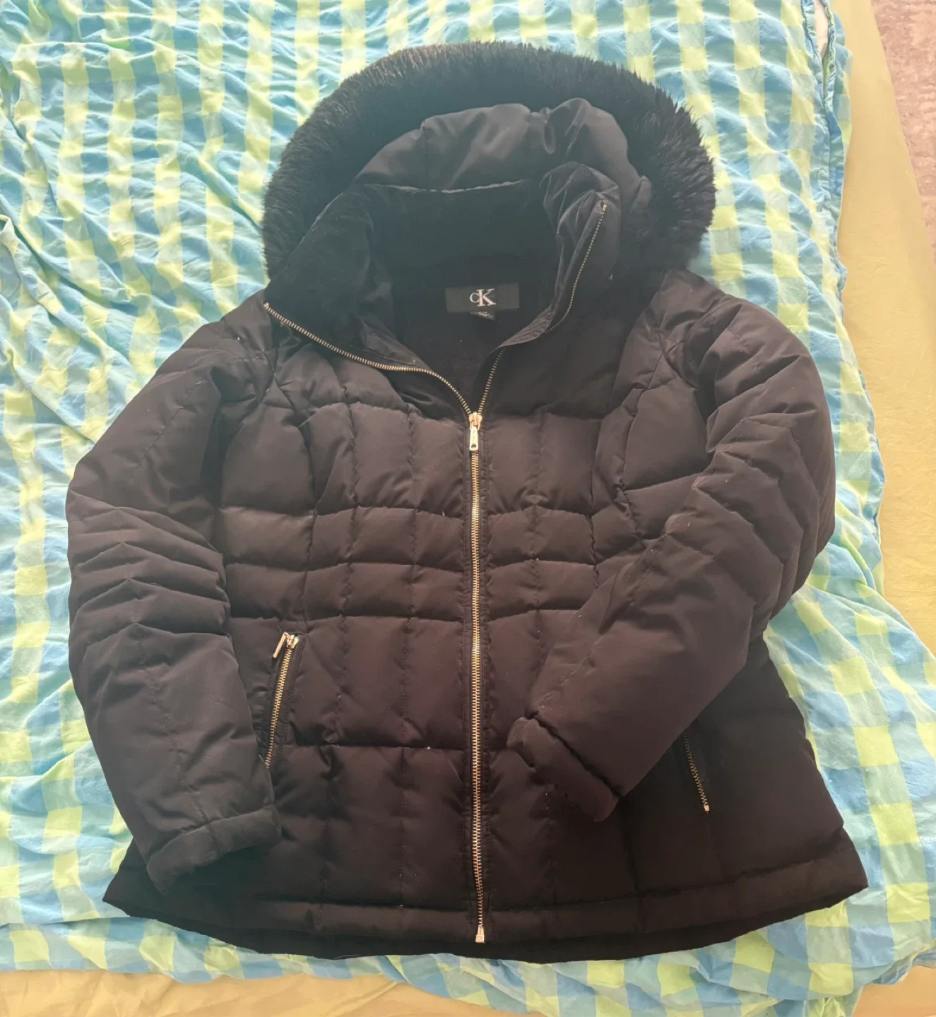 Calvin Klein coat (Small) (In okay condition) (FREE) thumbnail