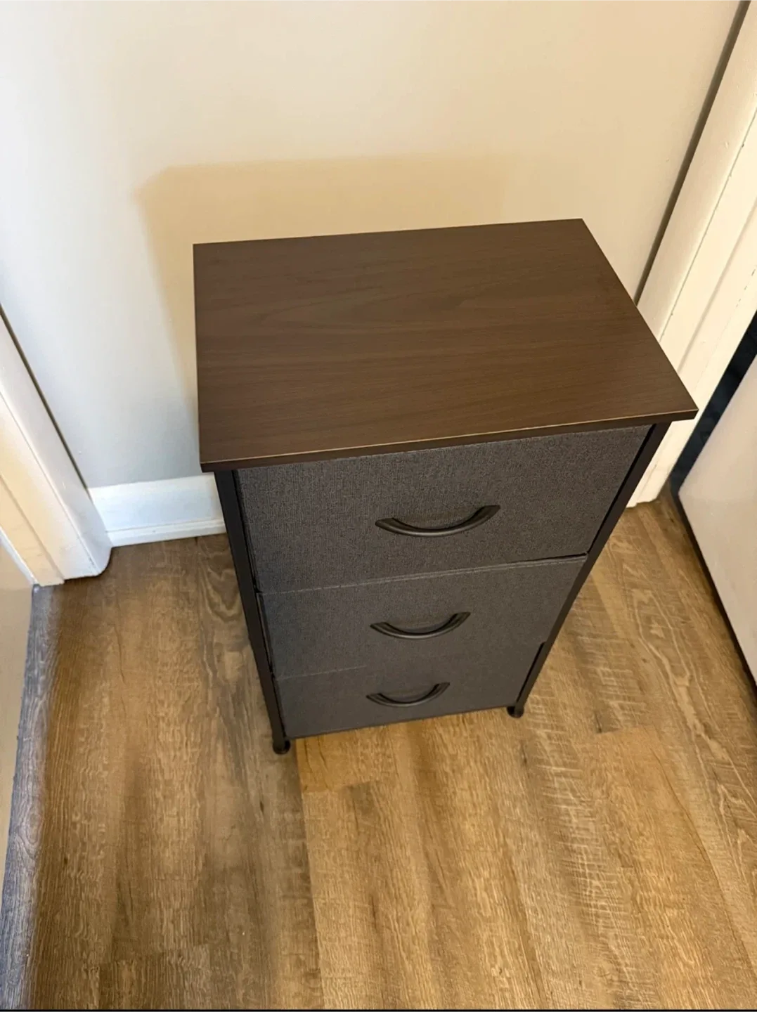 3-Drawer Fabric Dresser - Like New! image indicator(7)