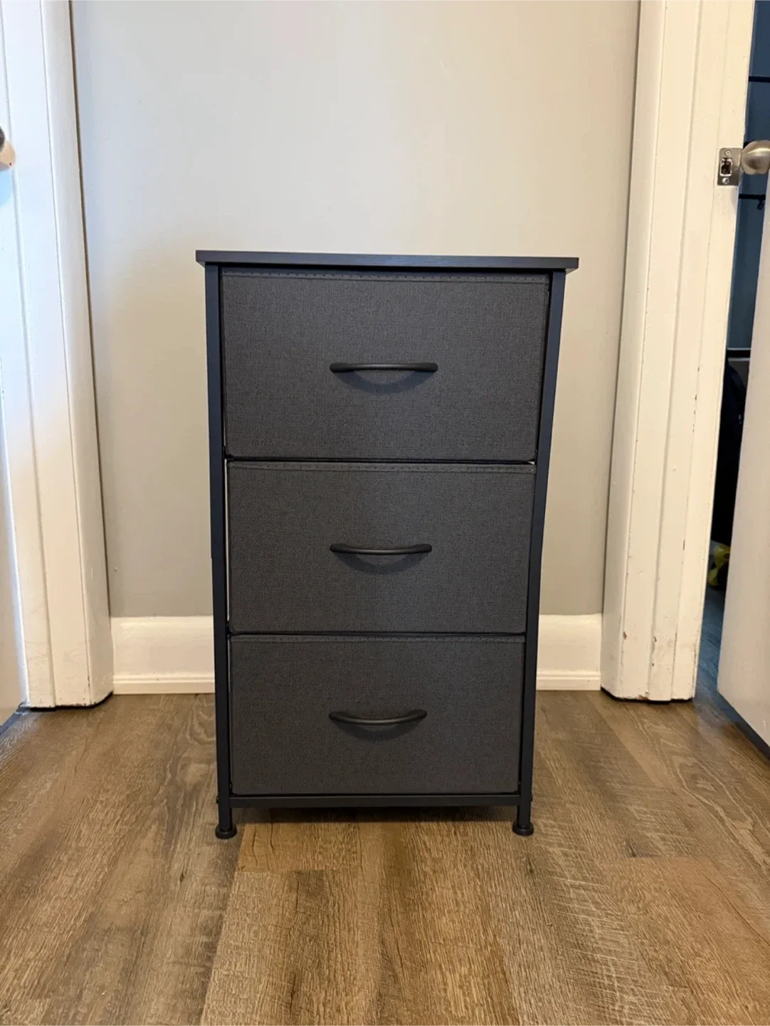 3-Drawer Fabric Dresser - Like New! image indicator(8)