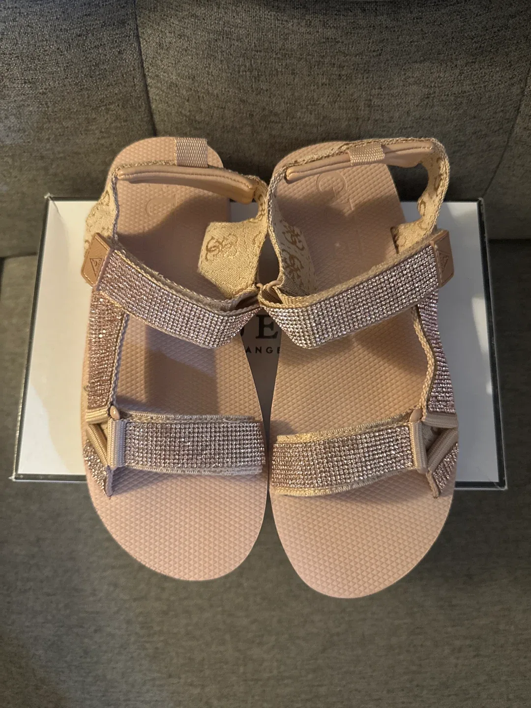 Guess Rhinestone Sandals - Size 8 image indicator(3)