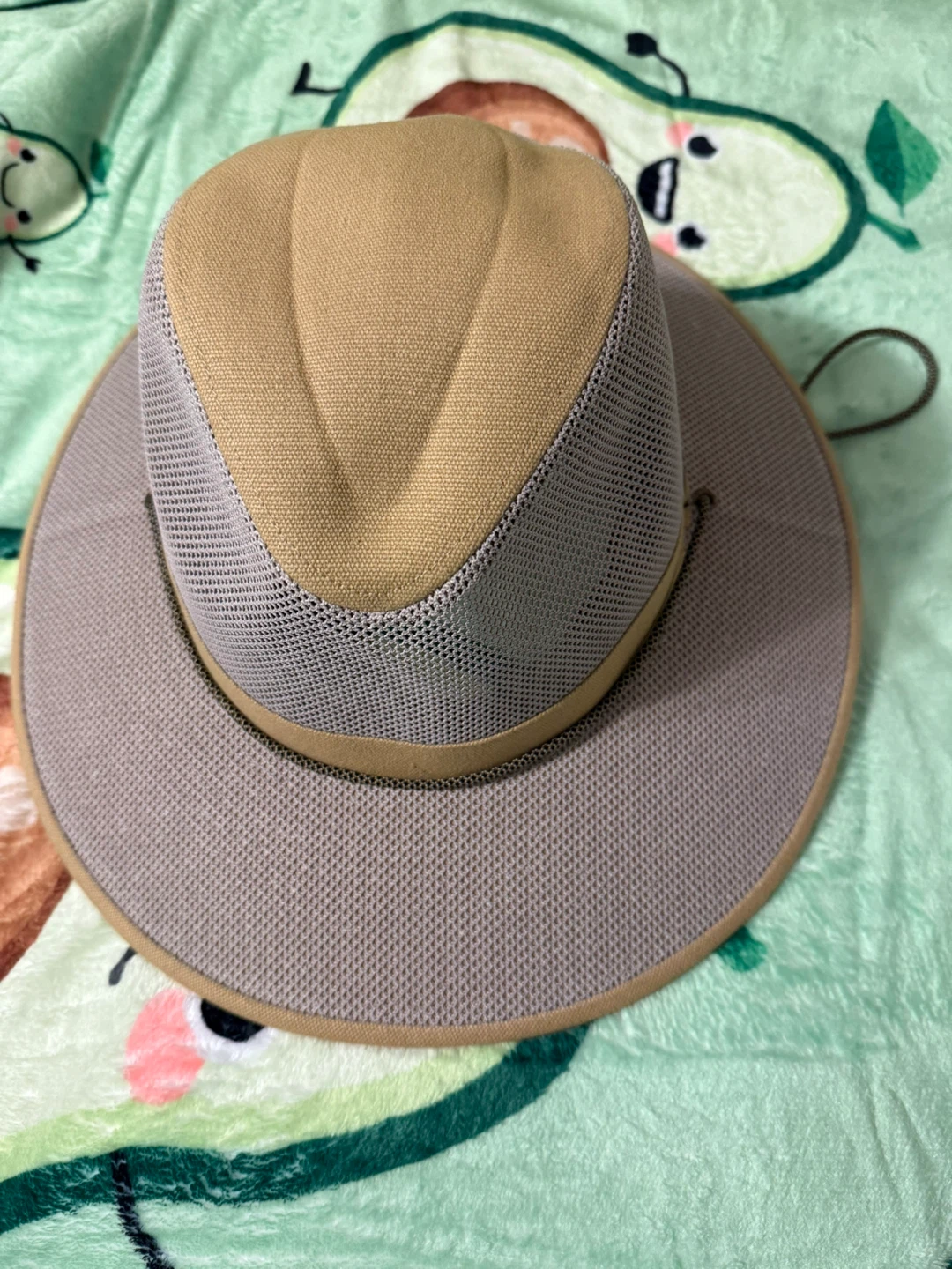 Stetson XL Beige/Tan Mesh Hat