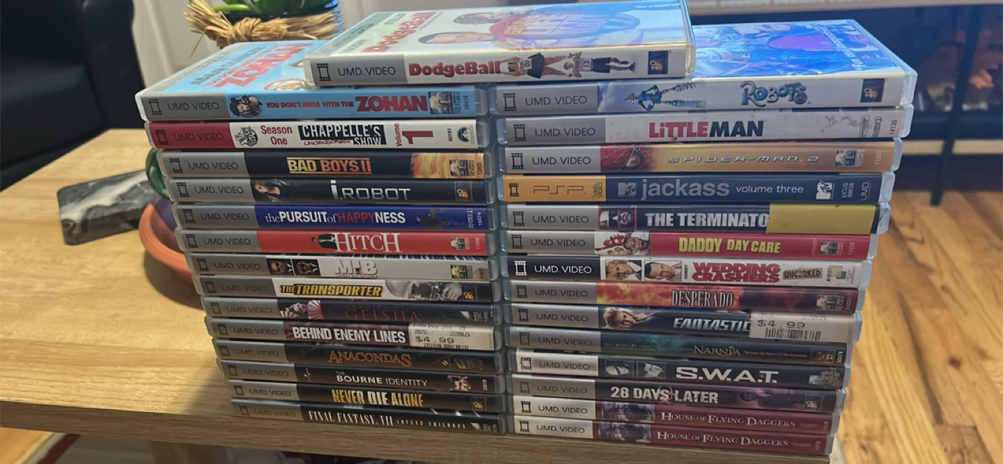 UMD Video Lot - Movies for PSP